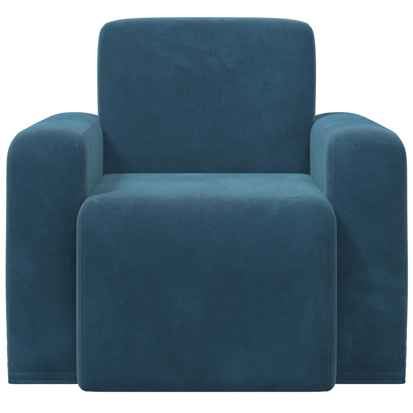 Poltrona Blu Velluto
