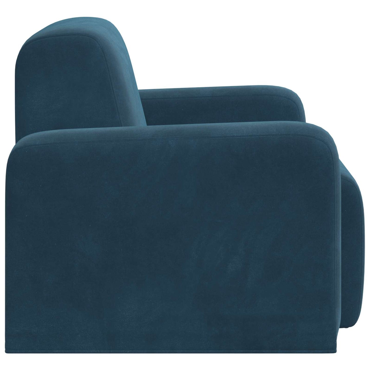 Poltrona Blu Velluto | homemem39