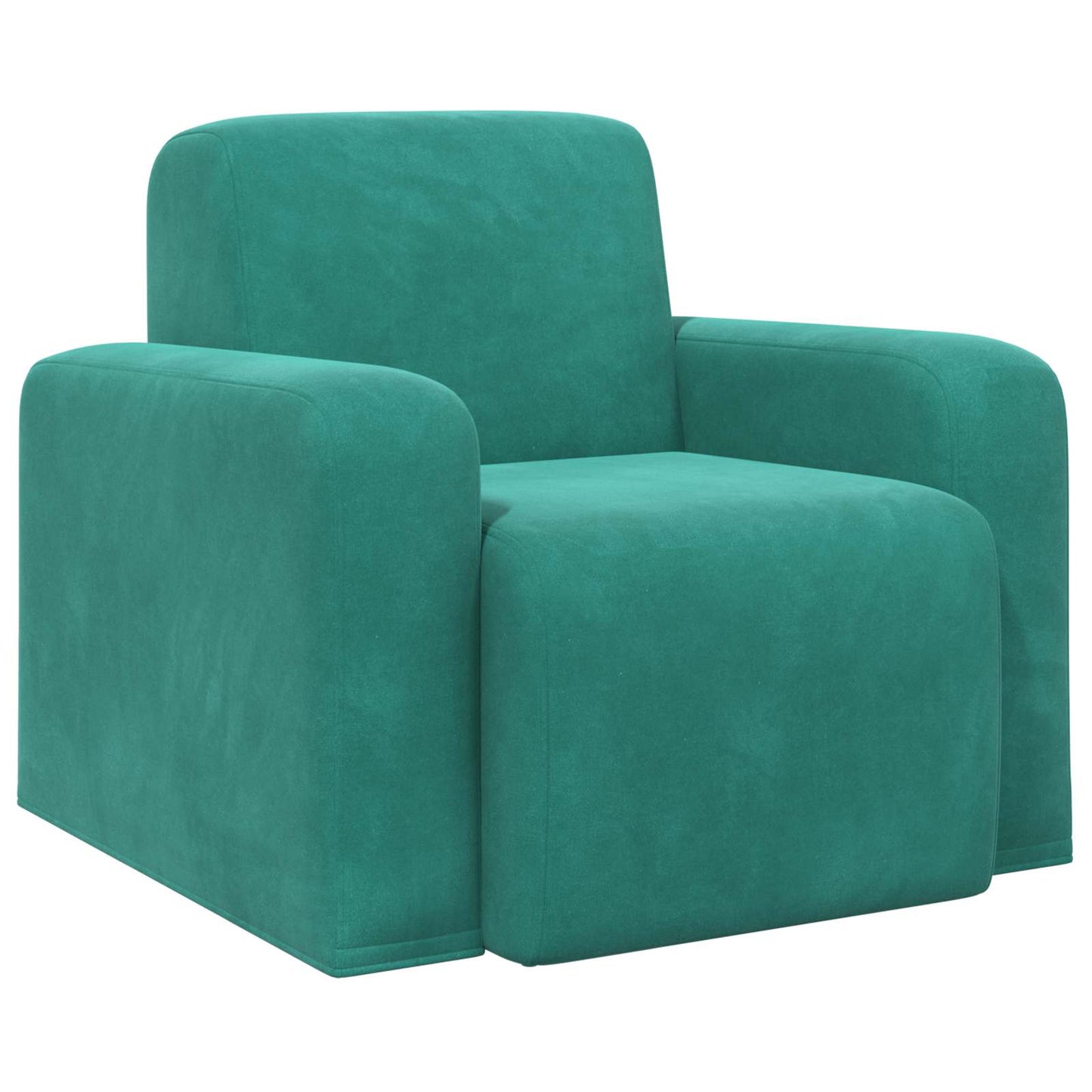 Poltrona Turchese Velluto