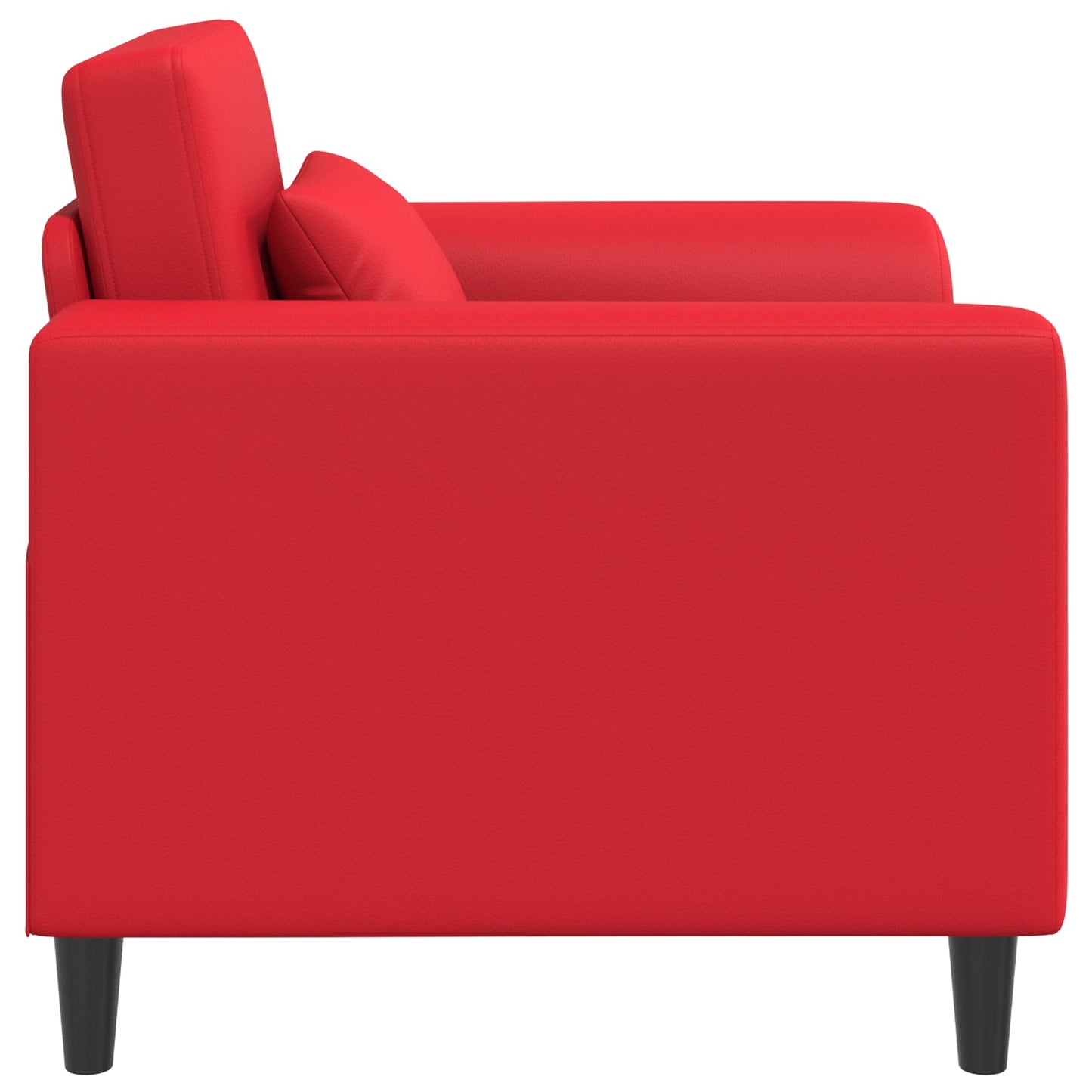 Poltrona Rosso Similpelle | homemem39