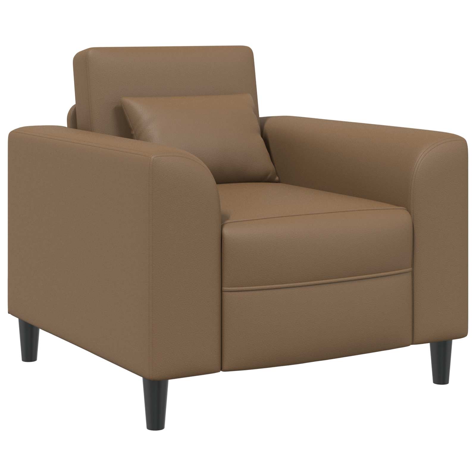 Poltrona Cappuccino Similpelle | homemem39