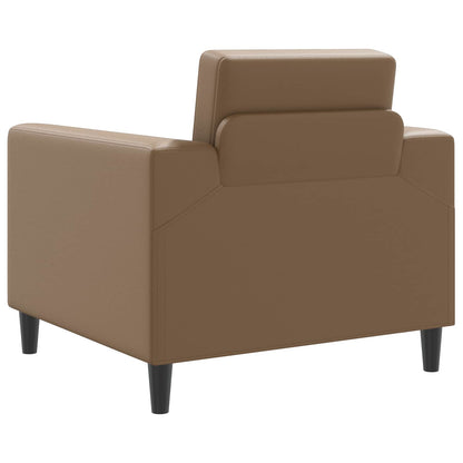 Poltrona Cappuccino Similpelle | homemem39