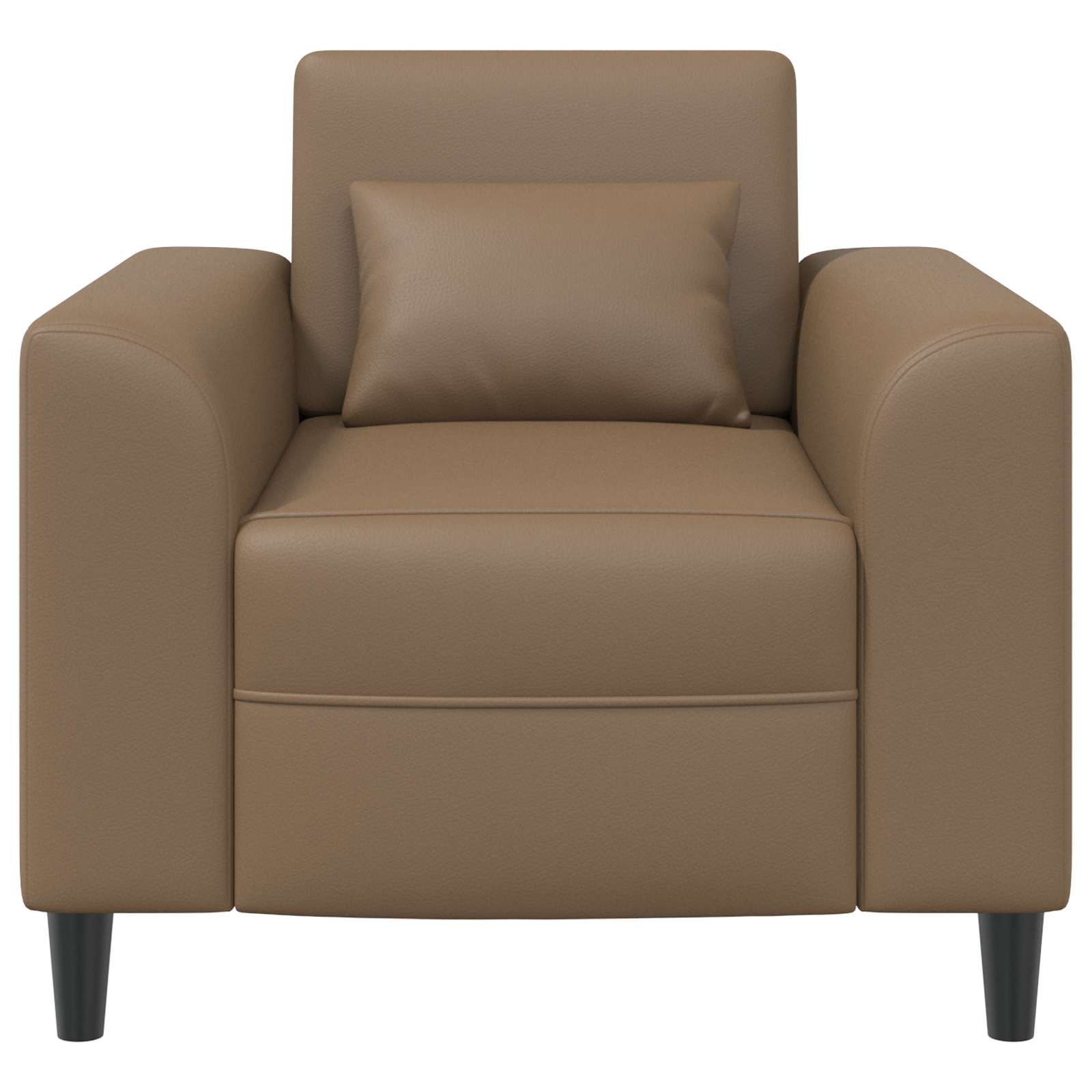 Poltrona Cappuccino Similpelle | homemem39
