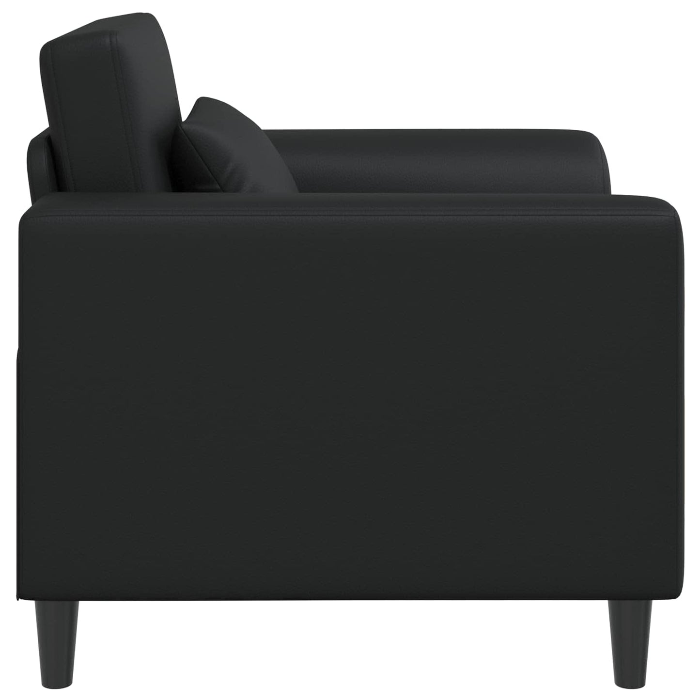 Poltrona Nero Similpelle | homemem39