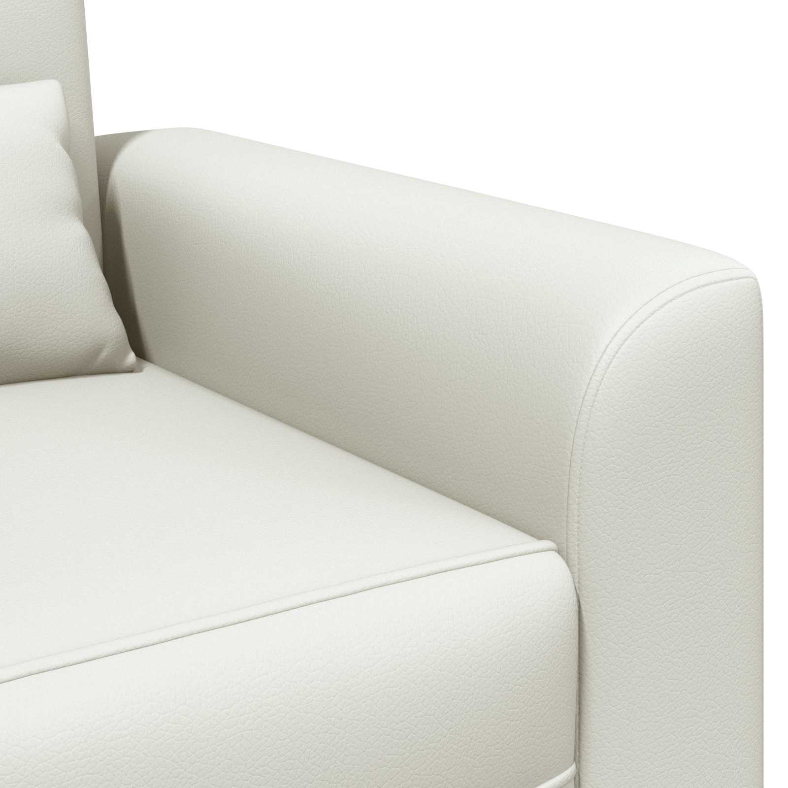 Poltrona Bianco Similpelle | homemem39