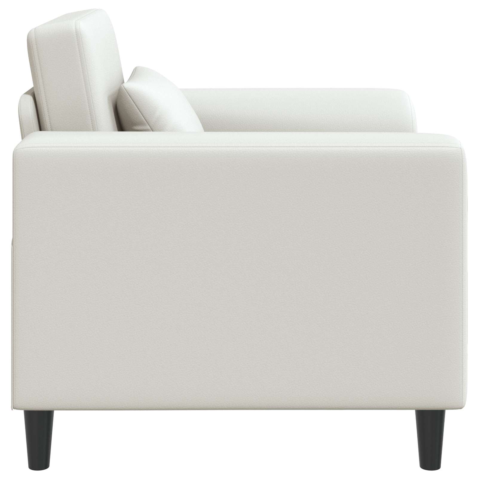 Poltrona Bianco Similpelle | homemem39