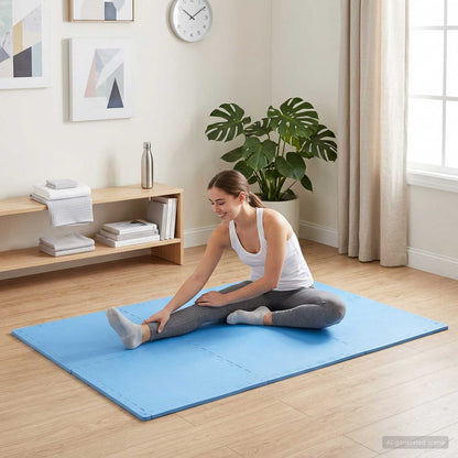 Tappeti 50 pcs Blu 18 m² Schiuma EVA | homemem39