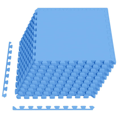 Tappeti 50 pcs Blu 18 m² Schiuma EVA | homemem39