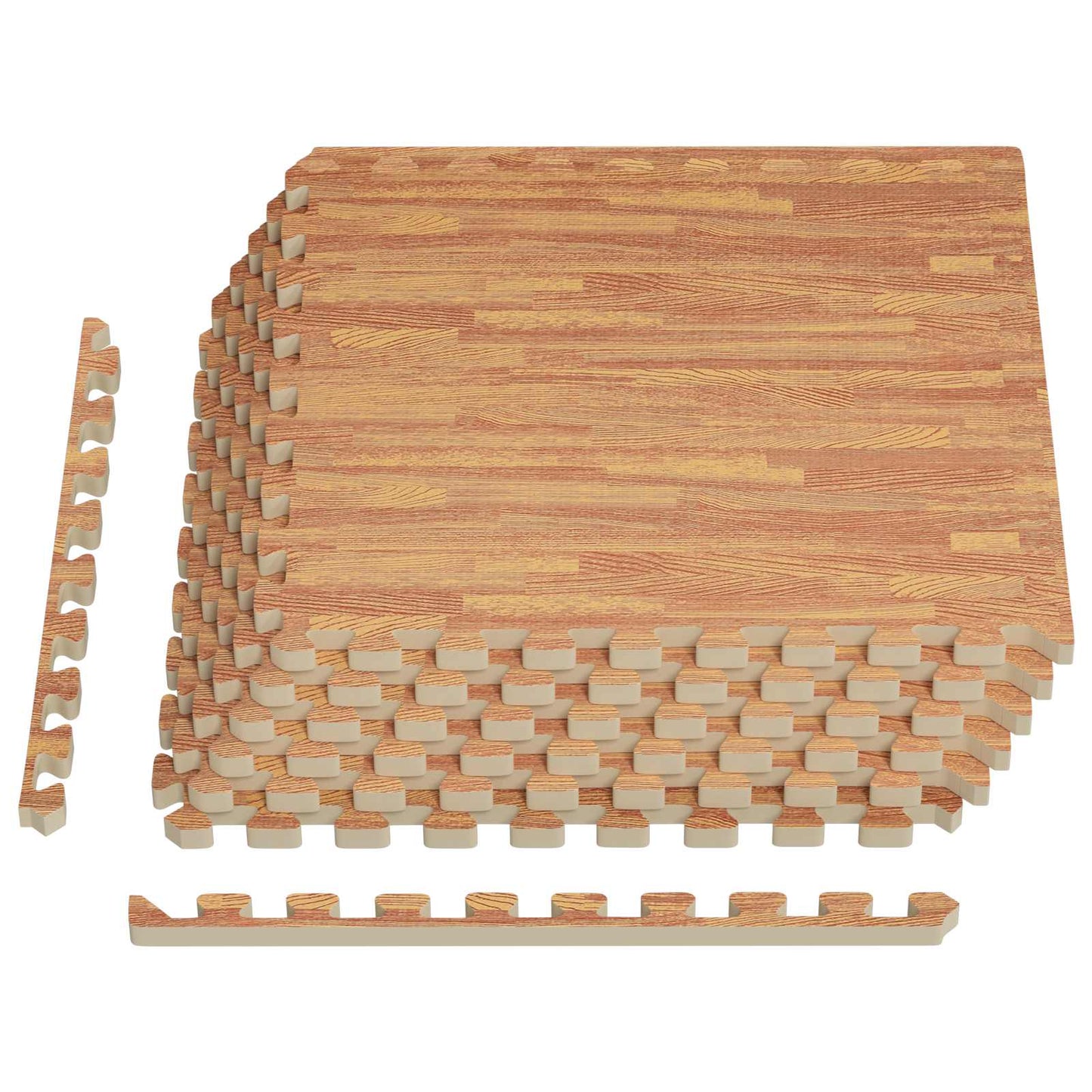 Tappeti 6 pcs legno 2,16 m² Schiuma EVA | homemem39