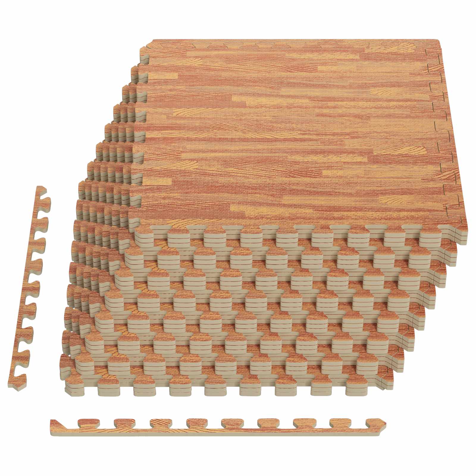 Tappeti 24 pcs legno 8,64 m² Schiuma EVA | homemem39