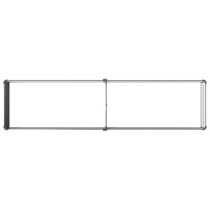 Letto rialzato da giardino Antracite 160 x 40 x 24 cm | homemem39