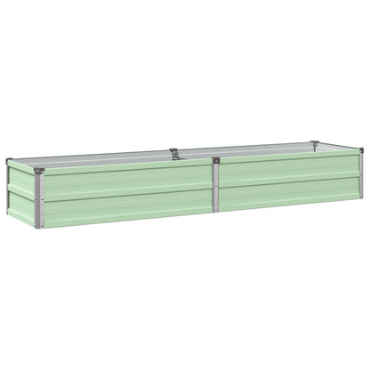 Letto rialzato da giardino Verde Pastello 160 x 40 x 24 cm | homemem39
