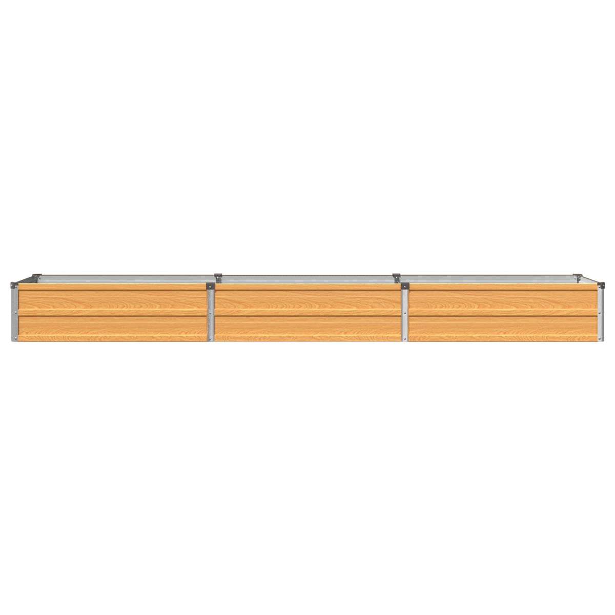 Letto rialzato da giardino Naturale 240 x 40 x 24 cm | homemem39