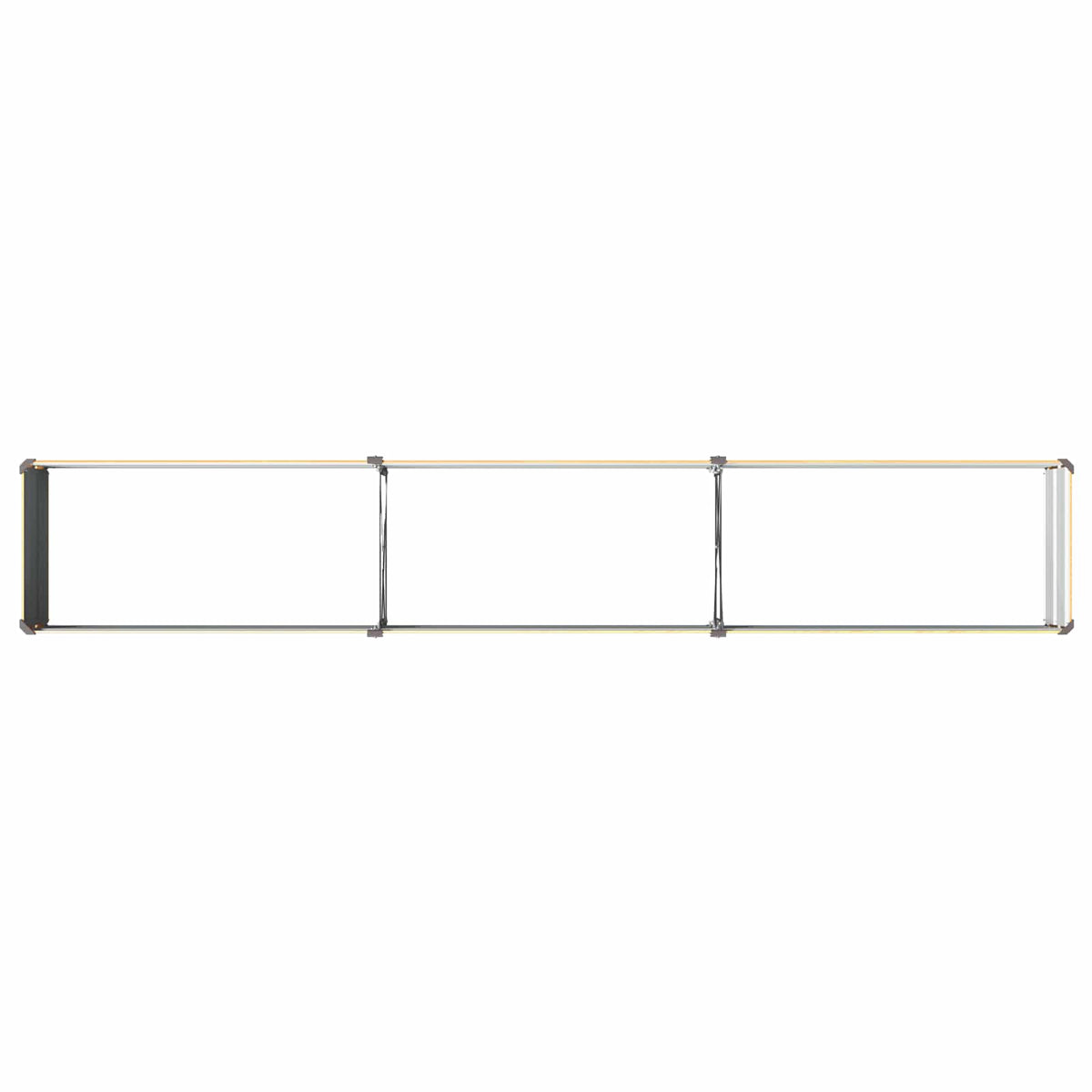 Letto rialzato da giardino Naturale 240 x 40 x 24 cm | homemem39