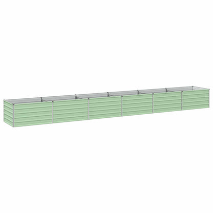 Letto rialzato da giardino Verde Pastello 600 x 80 x 55 cm