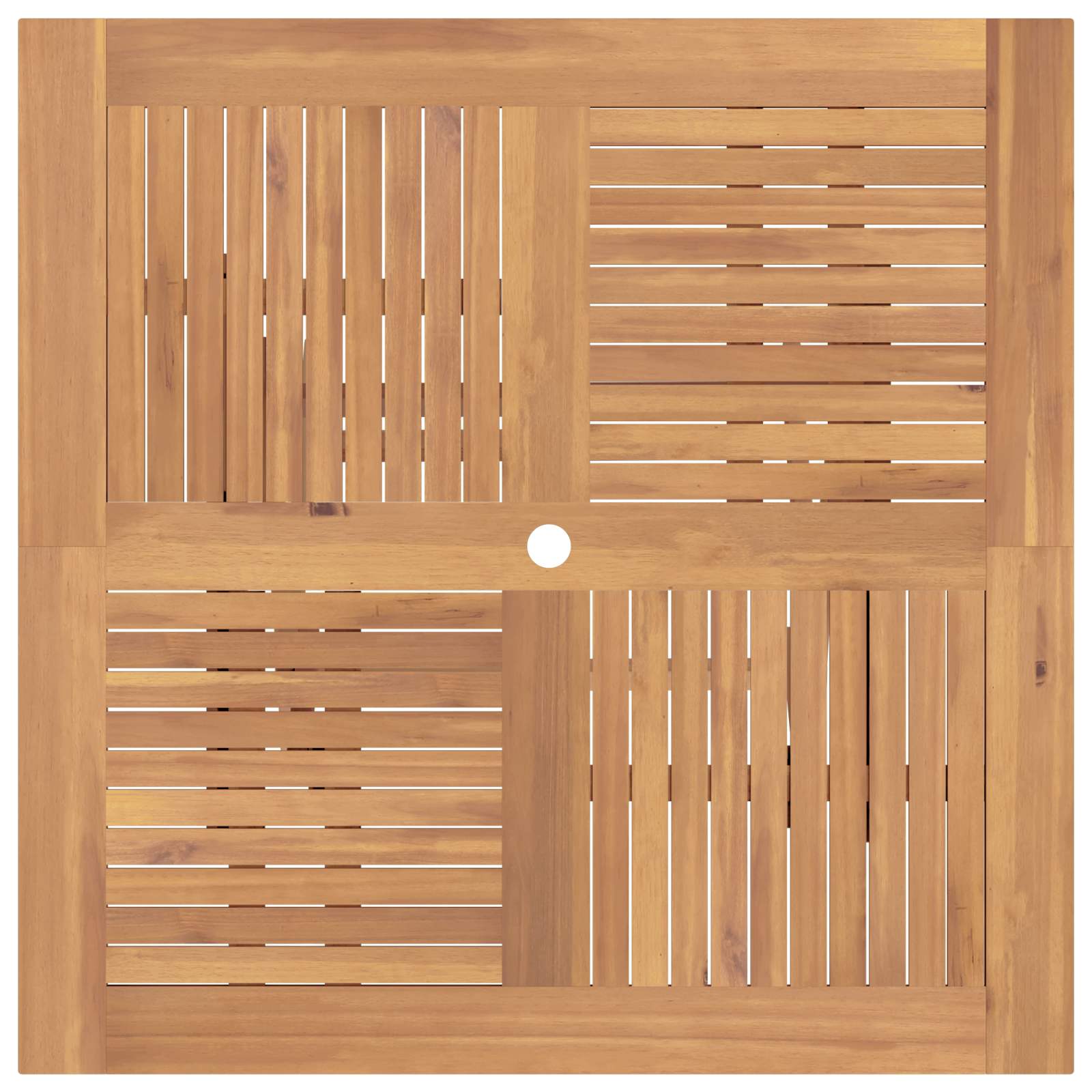Set Bistro da Giardino 3 pcs Marrone Legno Teak Massello | homemem39