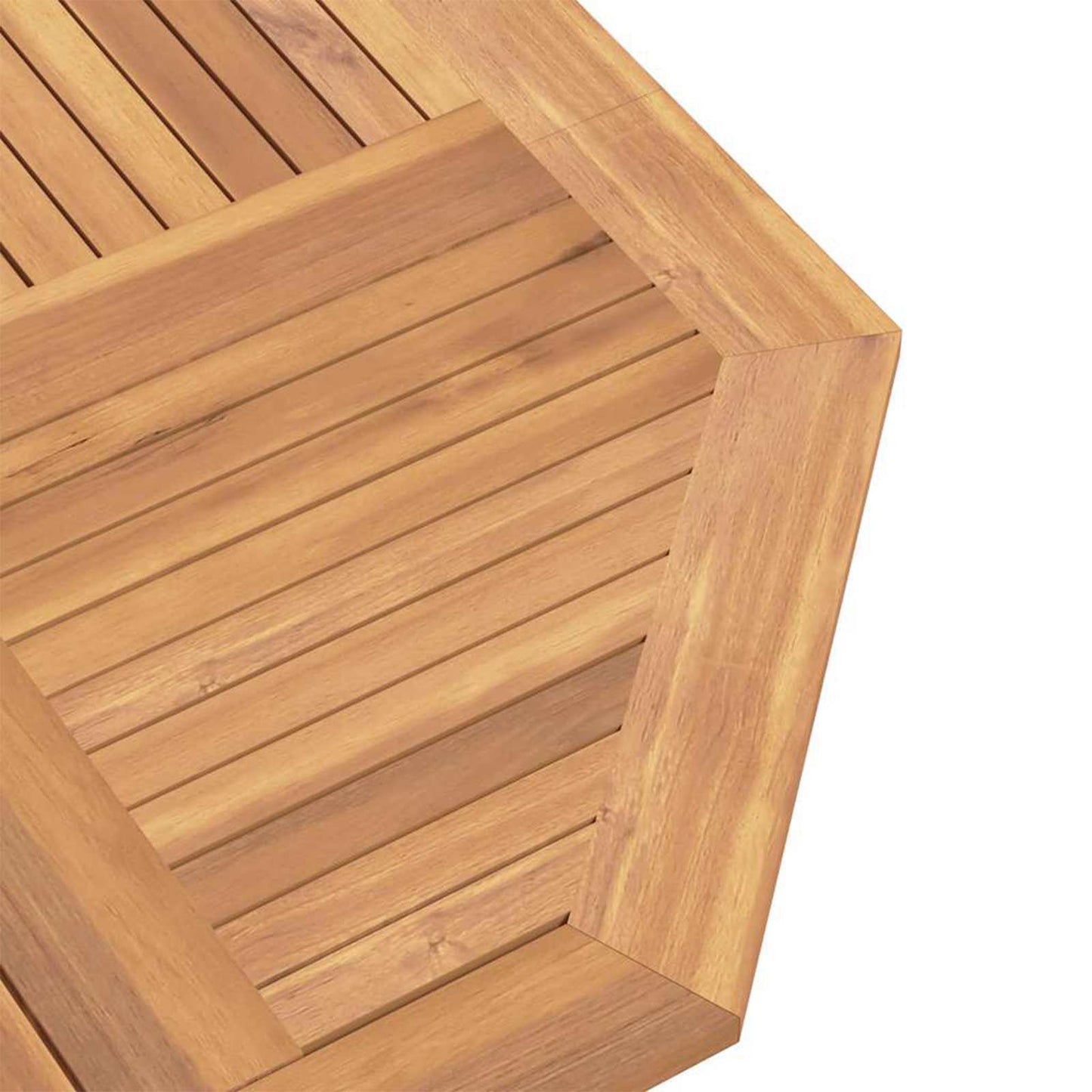 Set Bistro da Giardino 3 pcs Marrone Legno Teak Massello | homemem39