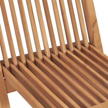 Set Bistro da Giardino 3 pcs Naturale Legno di teak solido | homemem39