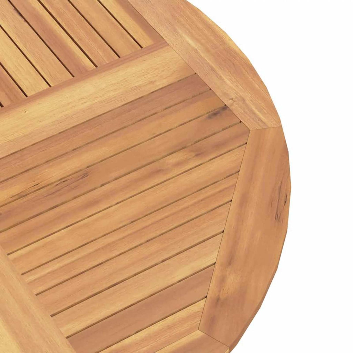 Set Bistro da Giardino 3 pcs Naturale Legno di teak solido