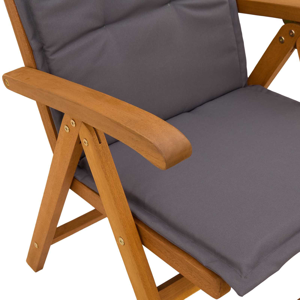 Set da pranzo da giardino 5 pezzi Naturale | homemem39