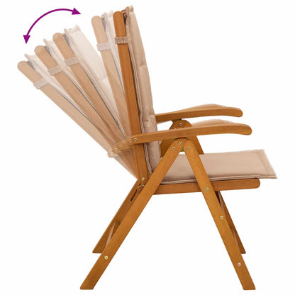 Set da pranzo da giardino 5 pezzi Naturale | homemem39