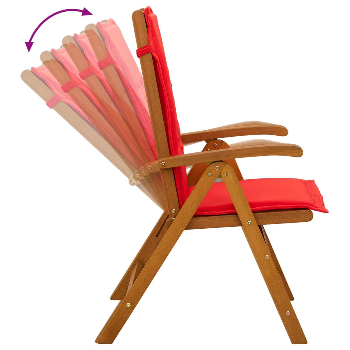 Set da pranzo da giardino 5 pezzi Naturale | homemem39
