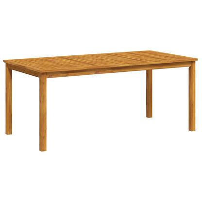 Set da pranzo da giardino 7 pezzi 6-Posti Naturale | homemem39