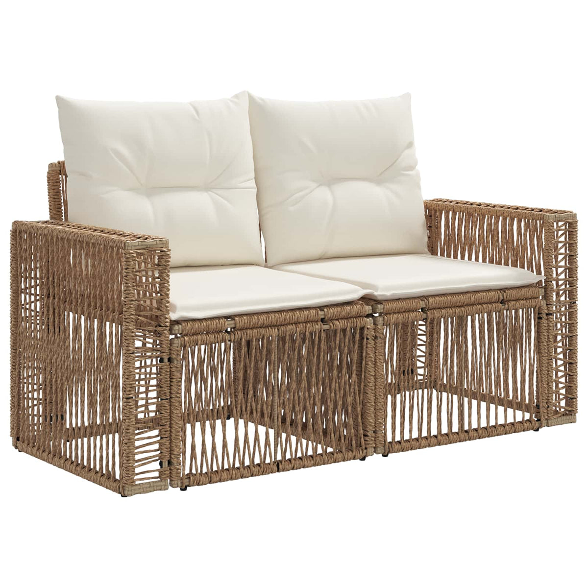 Set Divano da Giardino 7 pz 7-Numero di posti