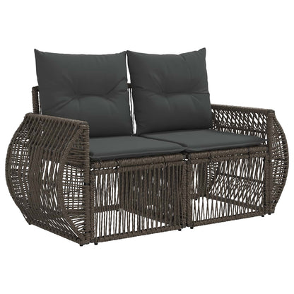 Set Divano da Giardino 13 pcs Grigio e Grigio Scuro polyrattan | homemem39