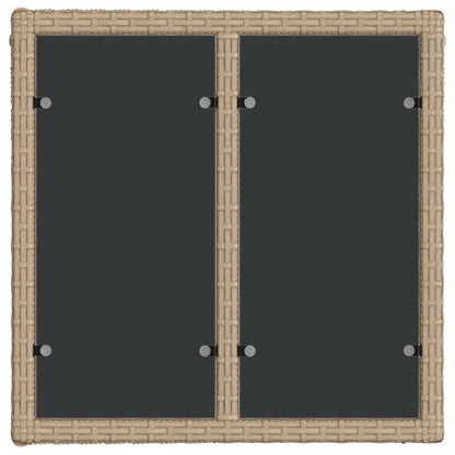 Set Divano da Giardino 5 pcs Beige polyrattan | homemem39