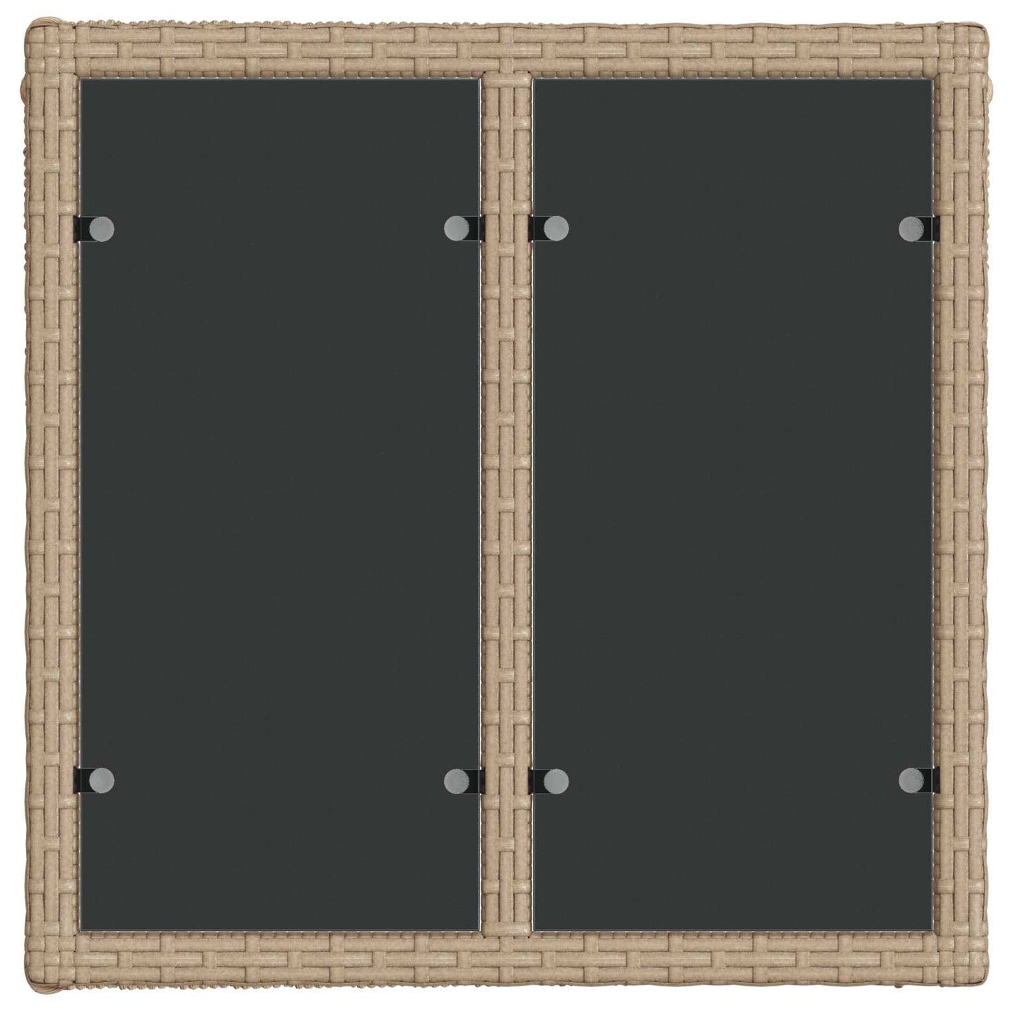 Set Divano da Giardino 5 pcs Beige polyrattan | homemem39