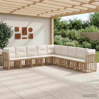 Set di divani da esterno Naturale Poliestere | homemem39