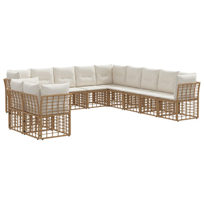 Set di divani da esterno Naturale Poliestere | homemem39