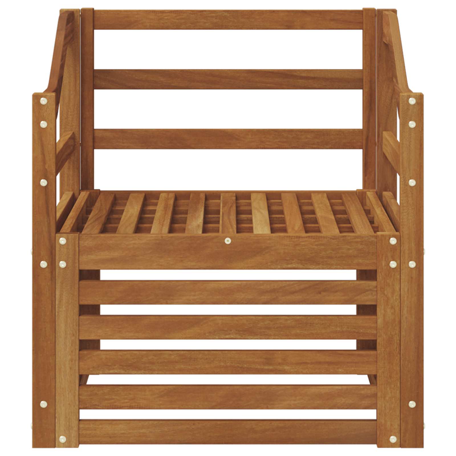 Divano da esterno Legno di Acacia Massello Naturale | homemem39