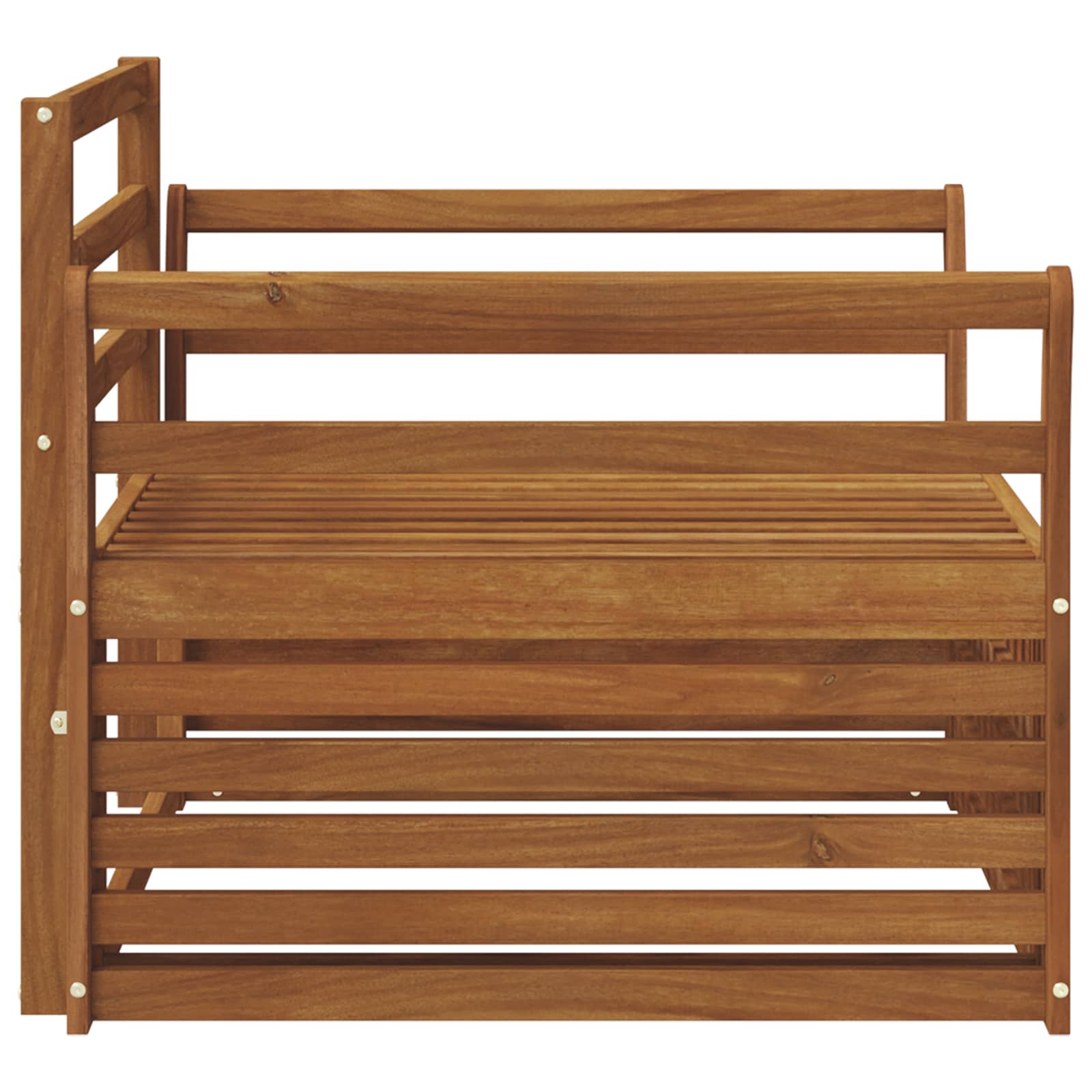 2 Pezzo Divano da esterno Naturale | homemem39