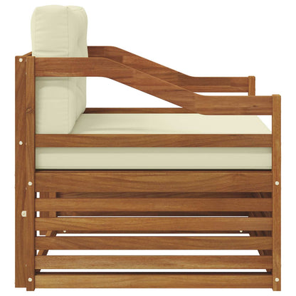 Set di divani da esterno Legno di Acacia Massello Naturale | homemem39