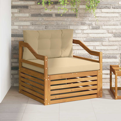 Divano da esterno Naturale e Beige