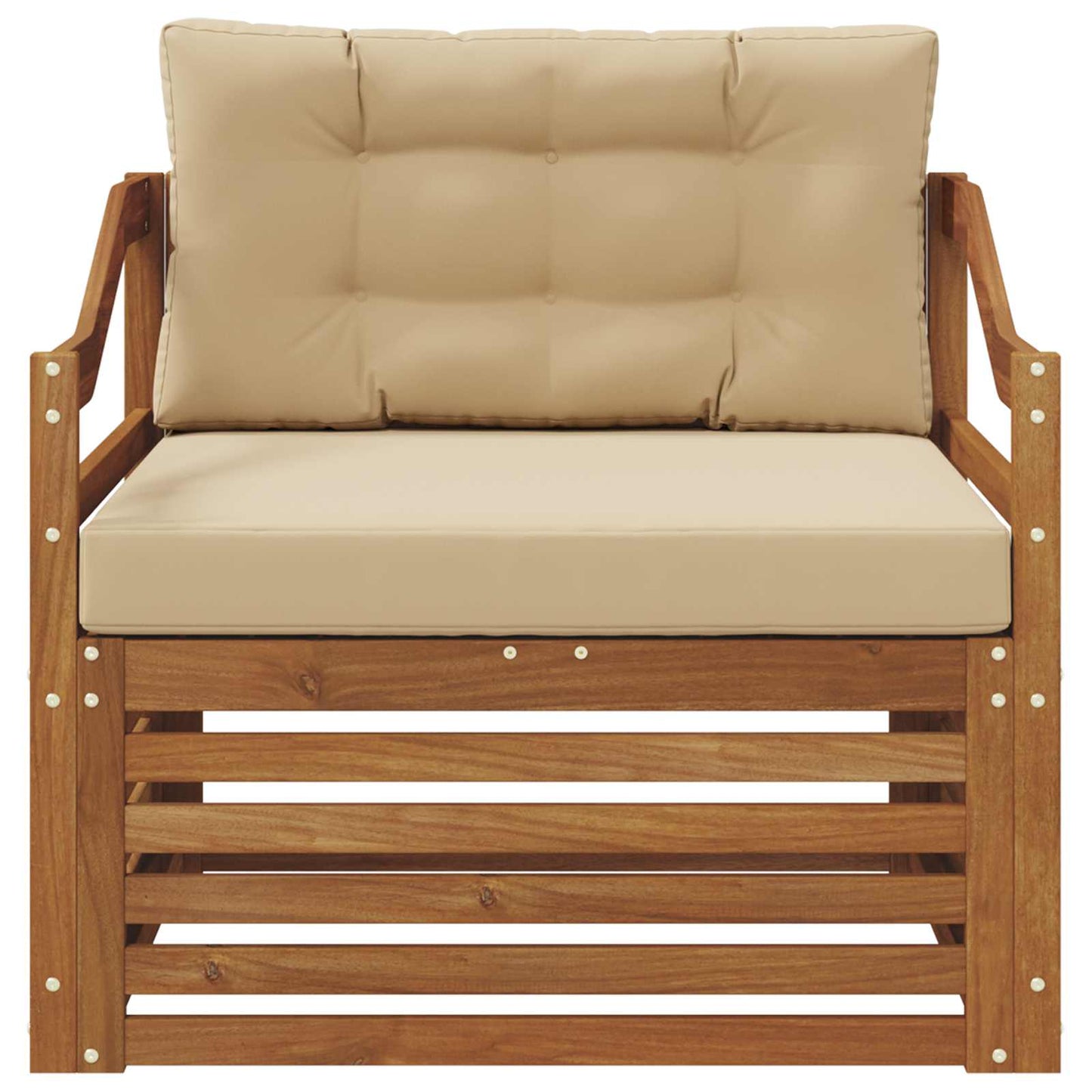 Divano da esterno Naturale e Beige | homemem39
