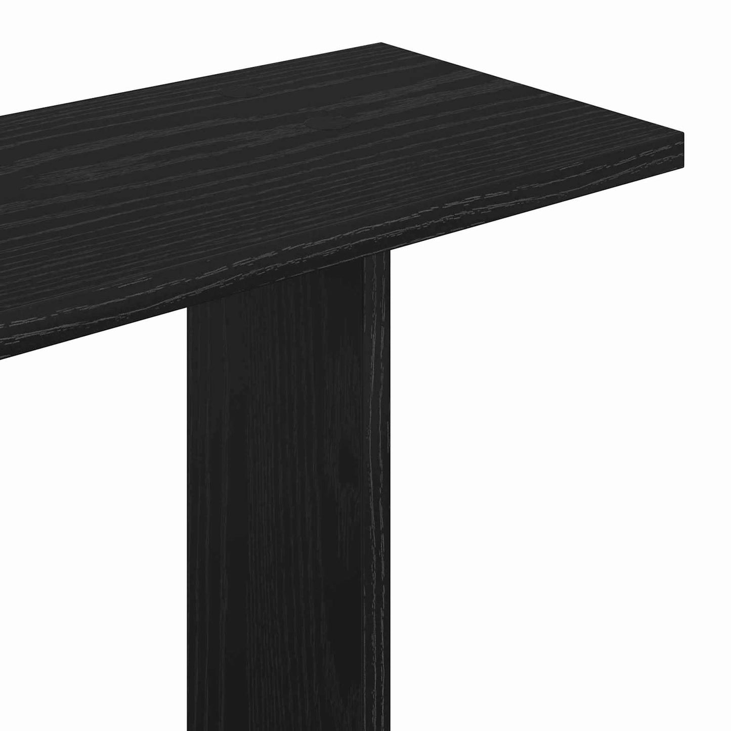 Scaffale da parete Rovere Nero 102 x 20 x 130 cm | homemem39