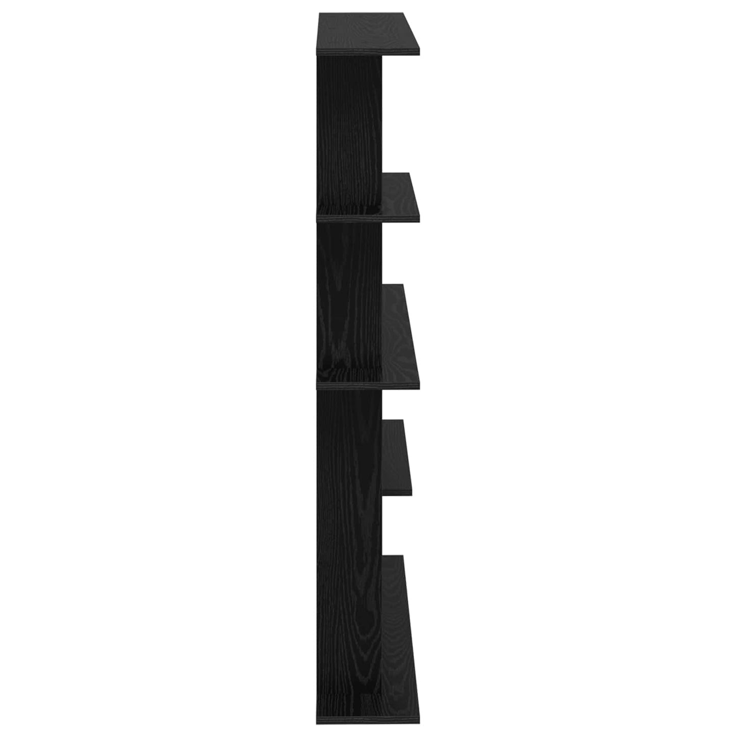 Scaffale da parete Rovere Nero 102 x 20 x 130 cm | homemem39