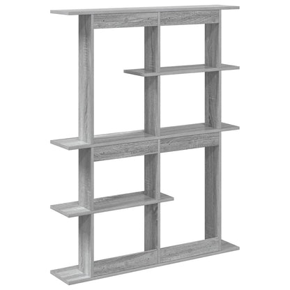 Scaffale da parete Sonoma grigio 102 x 20 x 130 cm | homemem39