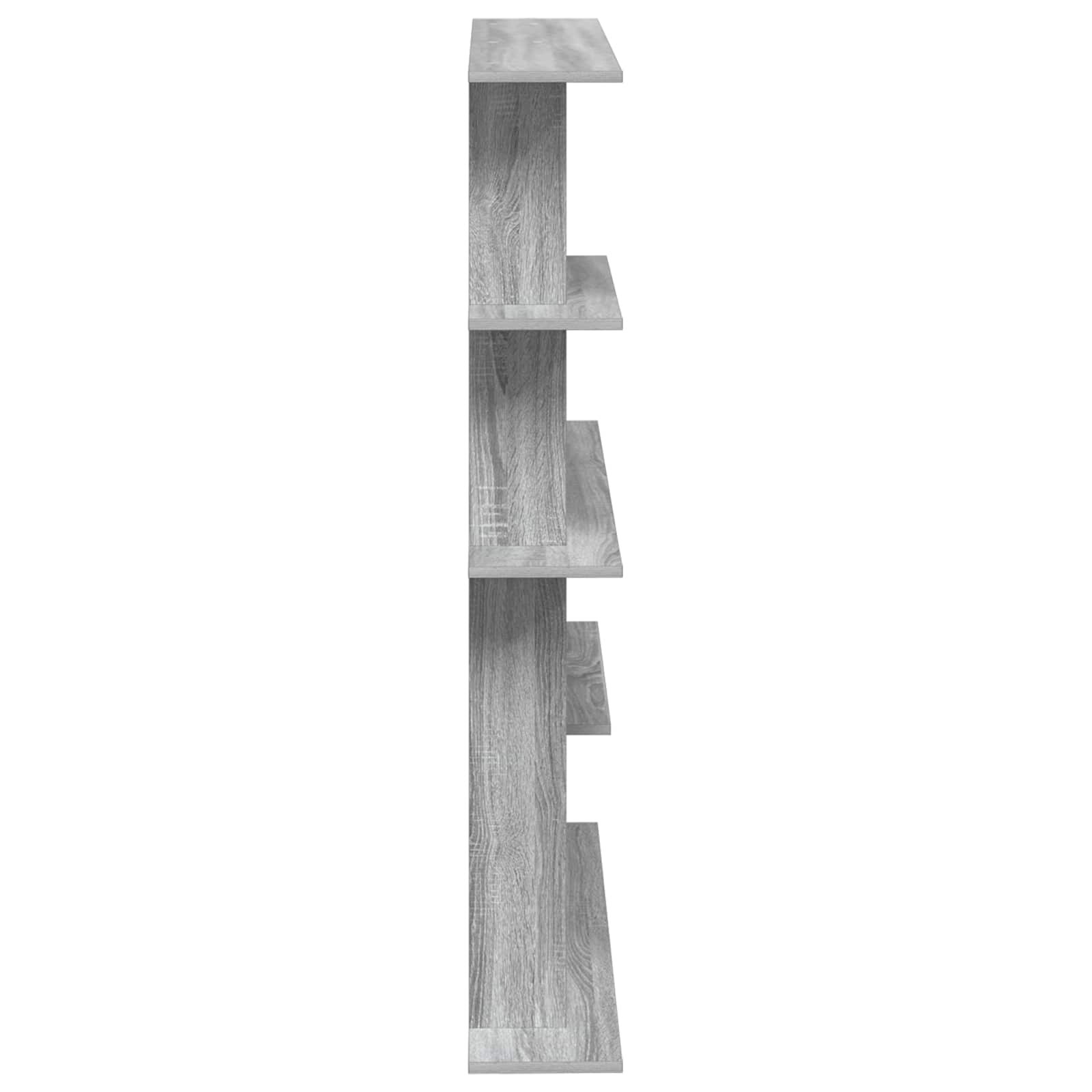 Scaffale da parete Sonoma grigio 102 x 20 x 130 cm | homemem39
