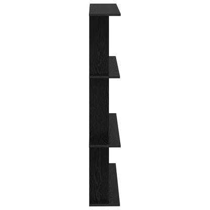 Scaffale da parete Rovere Nero 100 x 20 x 126 cm | homemem39