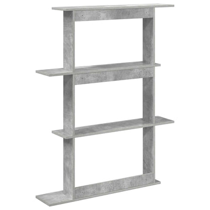 Scaffale da parete Grigio Cemento 100 x 20 x 126 cm | homemem39