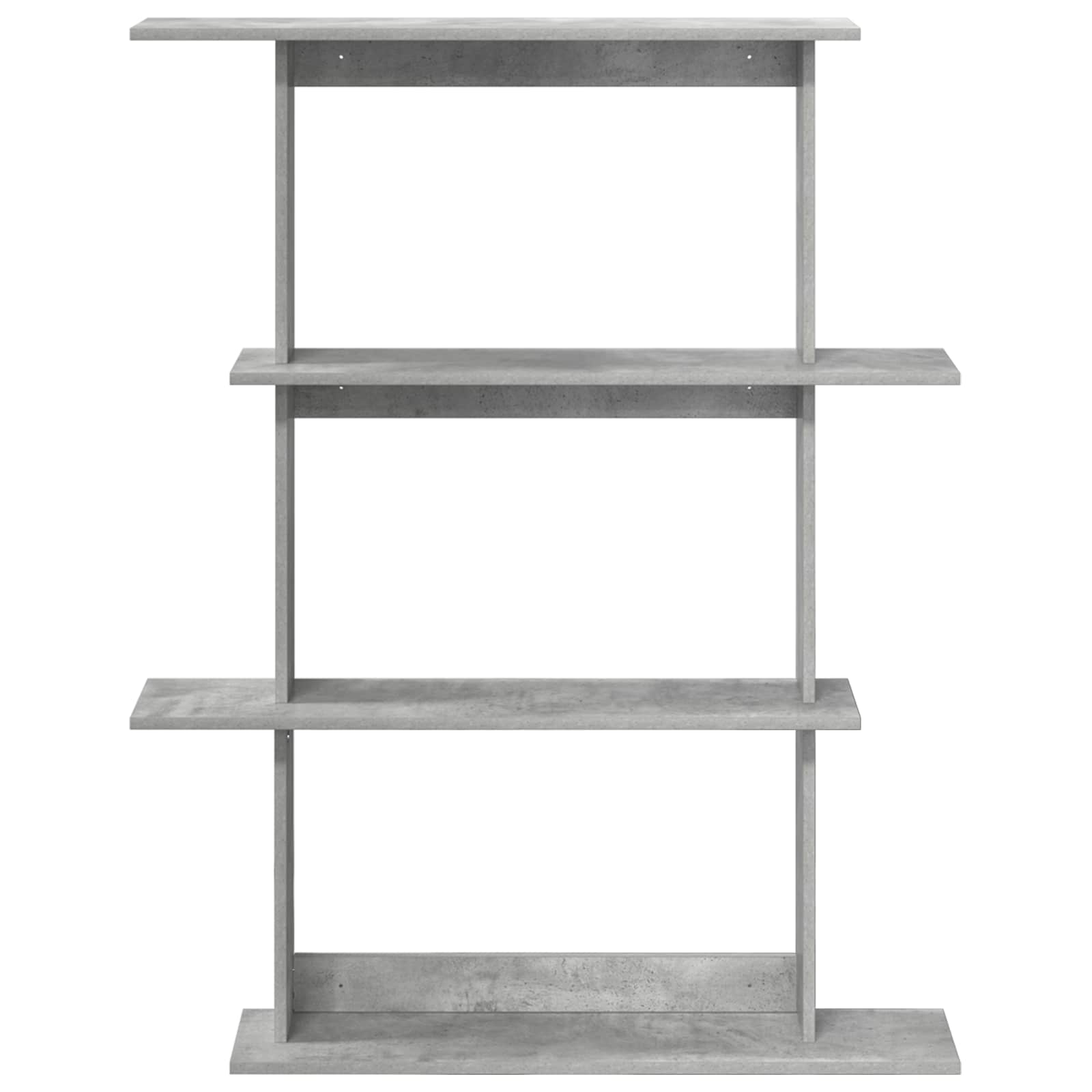 Scaffale da parete Grigio Cemento 100 x 20 x 126 cm | homemem39