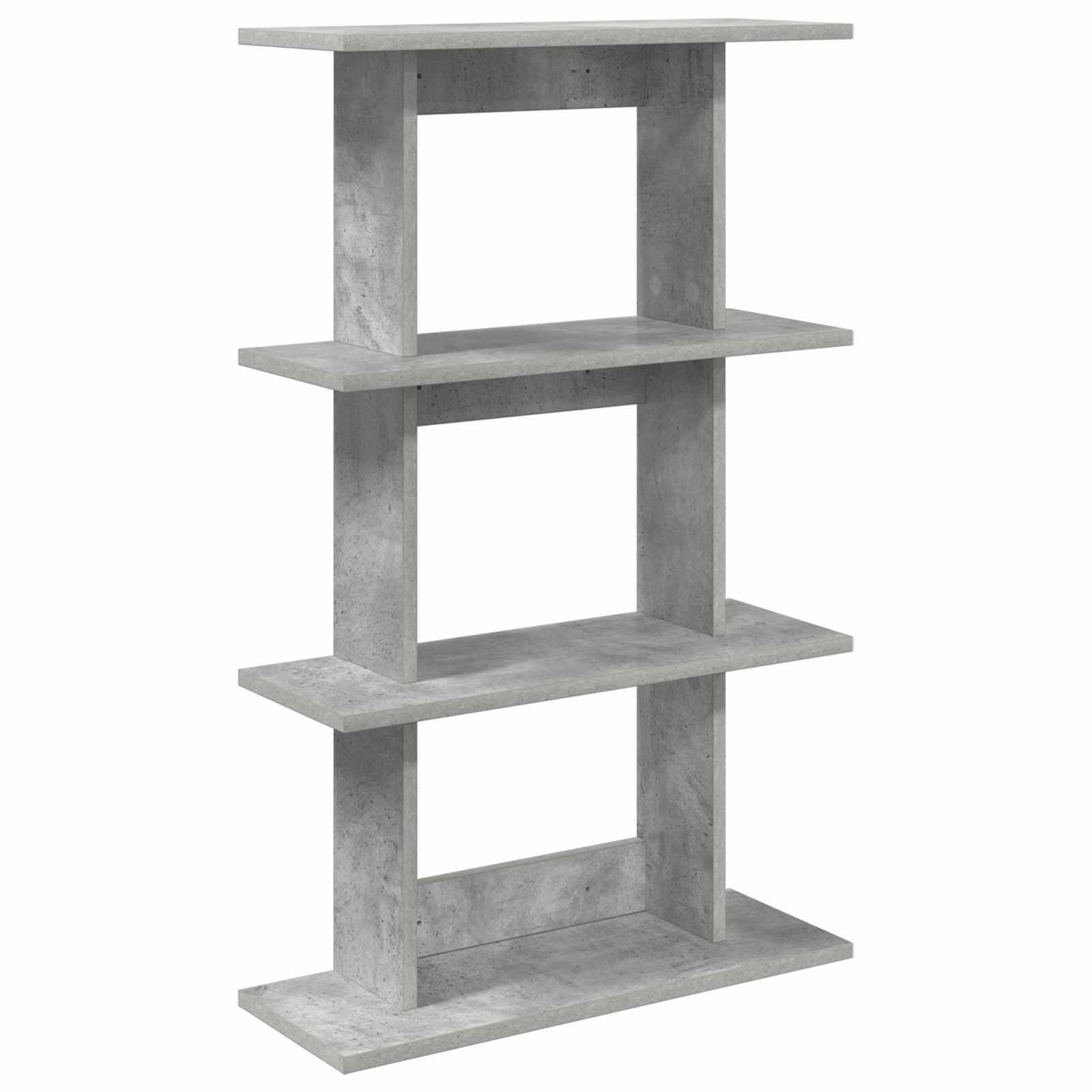 Scaffale da parete A parete Grigio Cemento 56 x 20 x 90 cm | homemem39