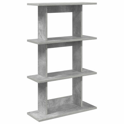 Scaffale da parete A parete Grigio Cemento 56 x 20 x 90 cm | homemem39