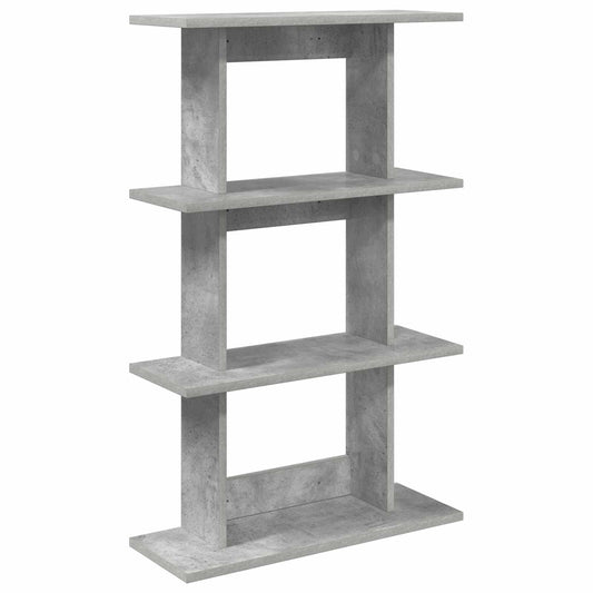 Scaffale da parete A parete Grigio Cemento 56 x 20 x 90 cm | homemem39