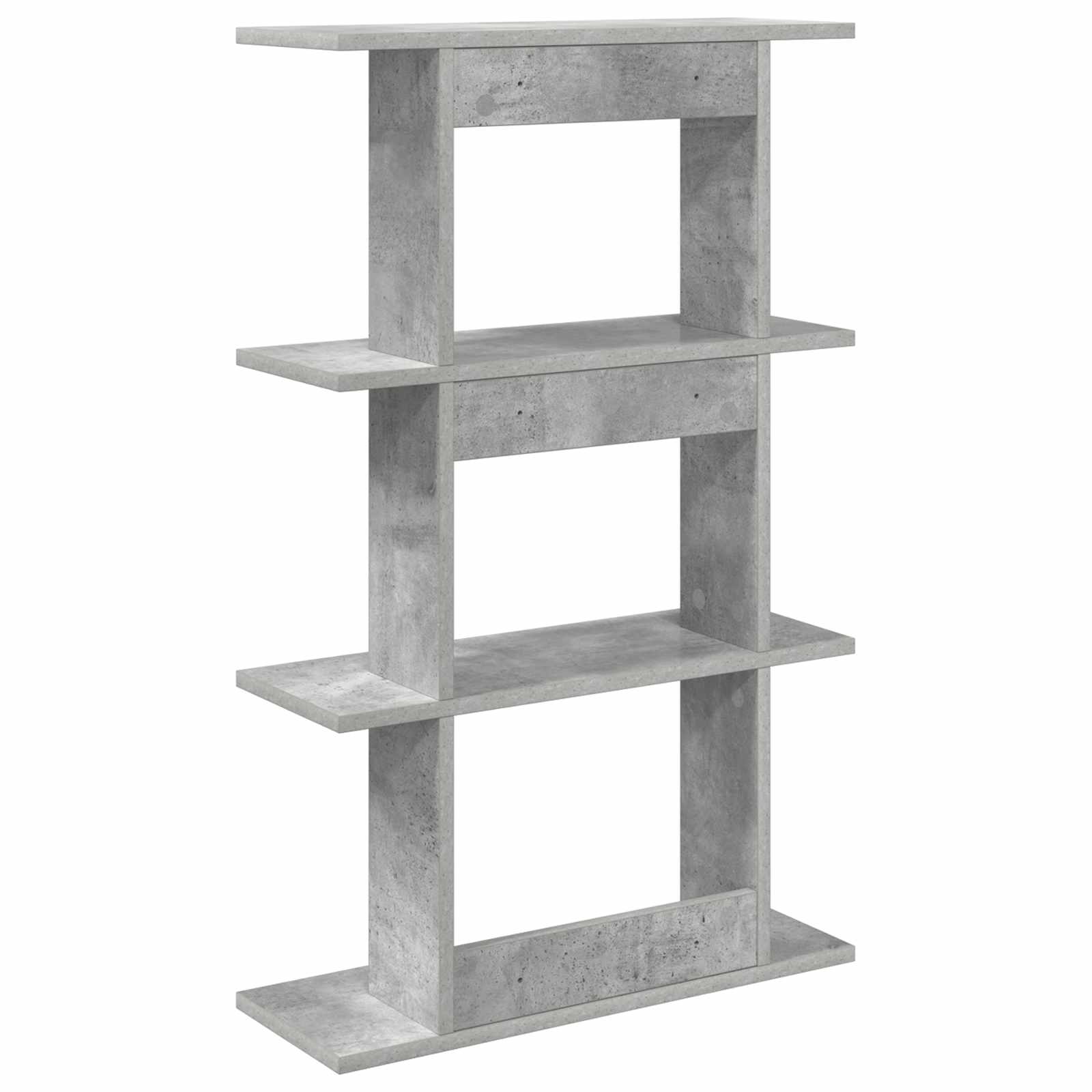Scaffale da parete A parete Grigio Cemento 56 x 20 x 90 cm | homemem39