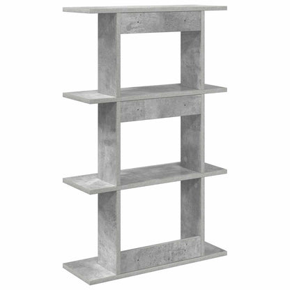 Scaffale da parete A parete Grigio Cemento 56 x 20 x 90 cm | homemem39